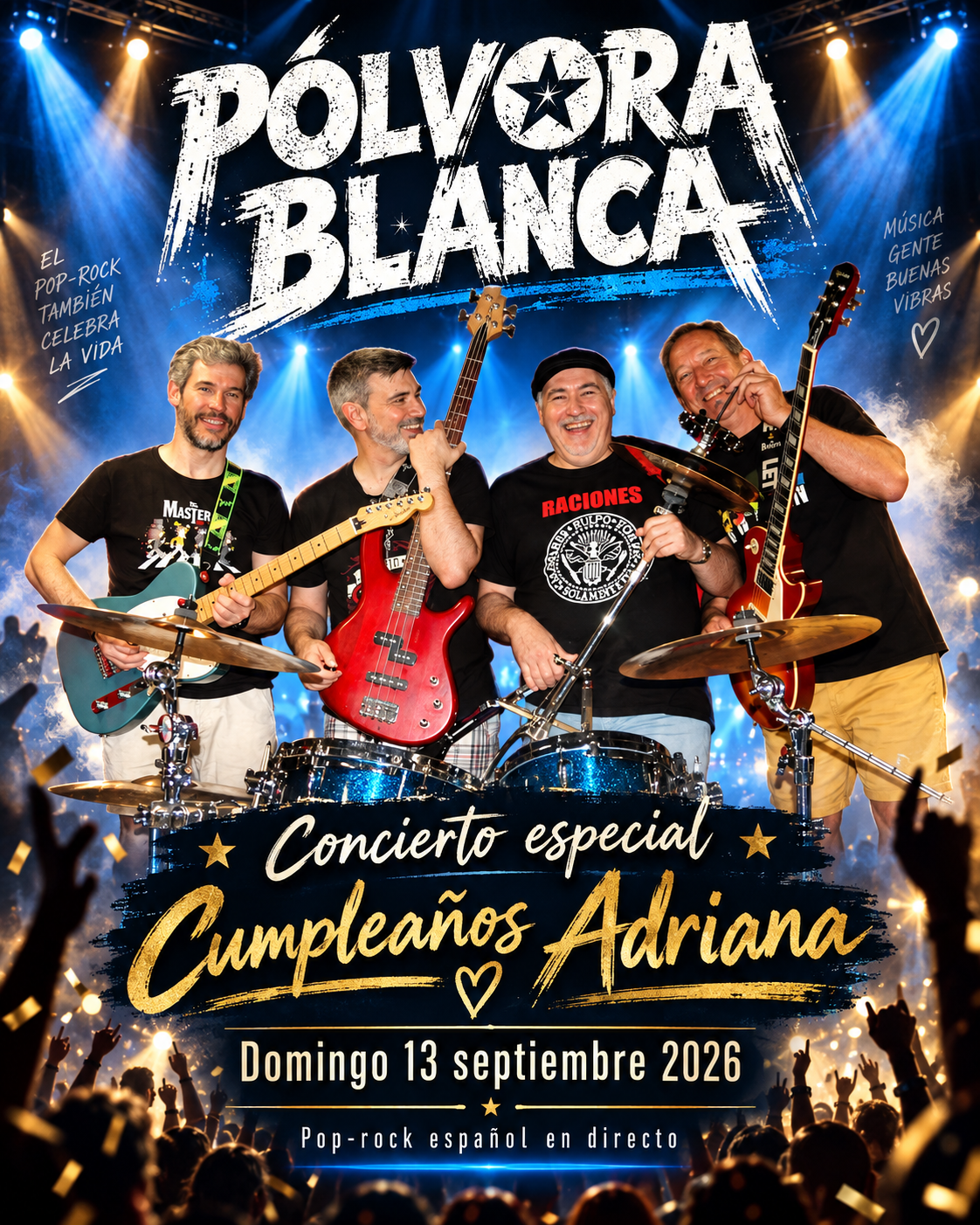 Cartel Cumpleaños de Adriana